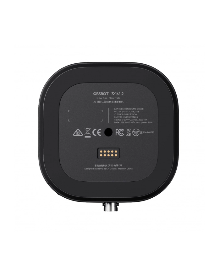 OBSBOT Tail 2 PowerUp Combo z NDI, 4K PTZR-Kamera główny