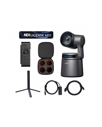 OBSBOT Tail Air PowerUp Combo z NDI, 4K Kamera do Wideokonf.