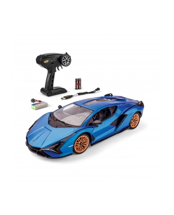 tamiya carson Carson 1:14 Lamborghini Sian 2,4G 100% RTR niebieski nr 2
