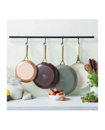 GreenPan Shades Zestaw Patelni 3-cz., 20+24+28cm Terra