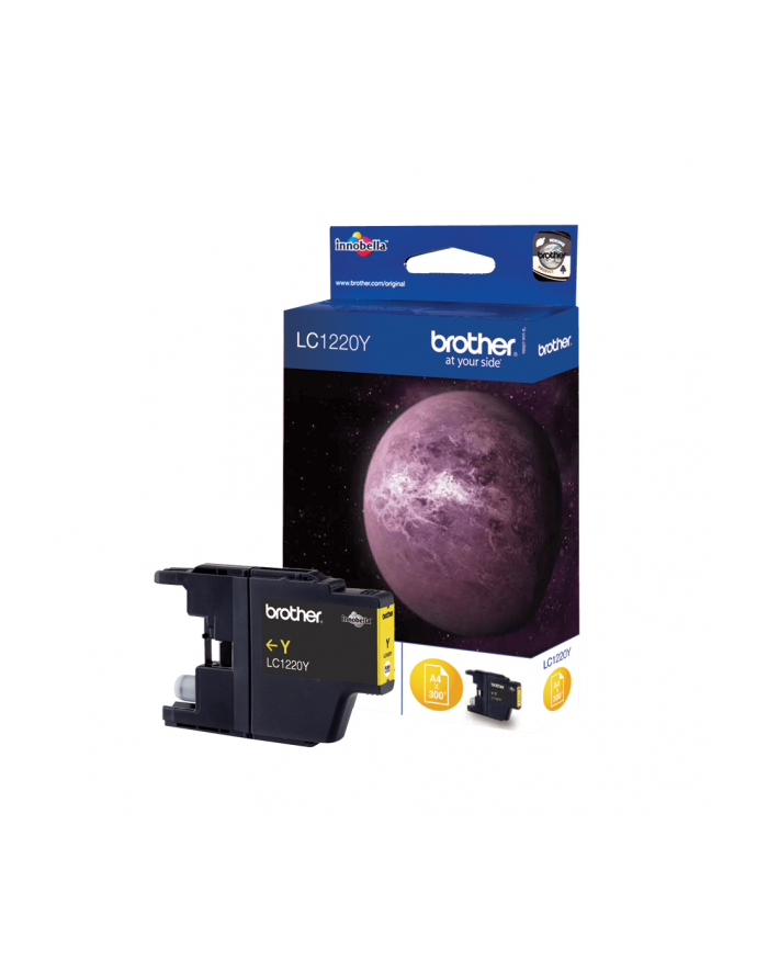 Tusz Brother LC1220 yellow | 300 str | DCP-J925DW główny