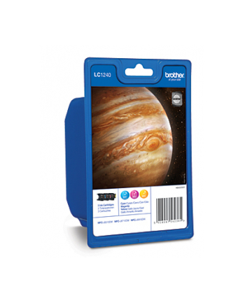 Tusz Brother LC1240RBWBP CMY