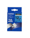 Taśma Brother 12mm BLACK ON BLUE - nr 19