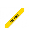 Taśma Brother 9mm BLACK  ON YELLOW FLEXIBLE ID - nr 4