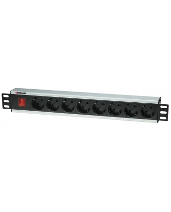 Intellinet BLACK listwa zasilająca rack 19'' 230V/10A 8xEURO 3m