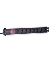 Intellinet BLACK listwa zasilająca rack 19'' 230V/10A 8xEURO 3m - nr 20