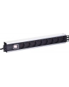 Intellinet BLACK listwa zasilająca rack 19'' 230V/10A 8xEURO 3m - nr 22