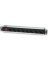 Intellinet BLACK listwa zasilająca rack 19'' 230V/10A 8xEURO 3m - nr 7