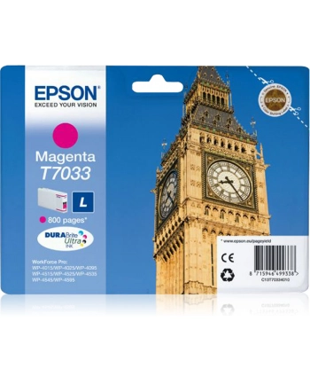 Tusz Epson T703 magenta L | 800str | WP4000/4500 nr 2