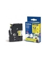 Taśma Brother 12mm BLACK  ON YELLOW FLEXIBLE ID - nr 14