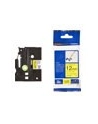 Taśma Brother 12mm BLACK  ON YELLOW FLEXIBLE ID - nr 31