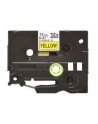 Taśma Brother 12mm BLACK  ON YELLOW FLEXIBLE ID - nr 57