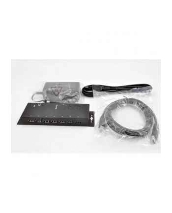 Hub USB Exsys EX-1188HMS-3 Hub 7 portów Usb metalowy przeciwprzepięciowy 15KV Esd (15063391)