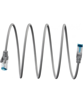 Goobay Kabel patchcord Cat 6a S/ftp Pimf 7,5m Cu szary ultra-elastyczny (WNC79361) nr 1