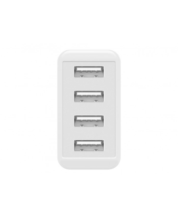 Ładowarka sieciowa 4x USB 30W 3A Goobay Biała