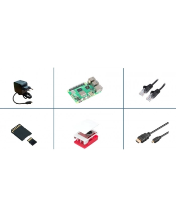 Mikrokontroler Raspberry pi RASPBERRY PI5 - 8GB - FULL KIT (RPI58GBFULL) nr 1