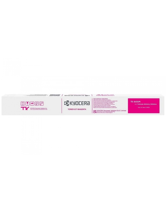 Toner oryginalny Kyocera TK-8455M Czerwony (1T0C2MBNL0) główny