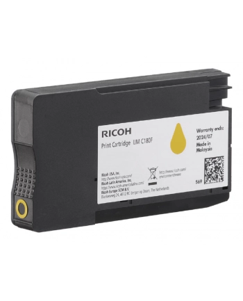 Toner oryginalny Ricoh 408520 Żółty (444715) nr 1