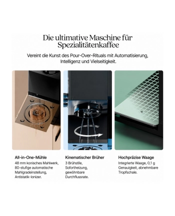 xBloom Studio  black The Ultimate Coffee Machine