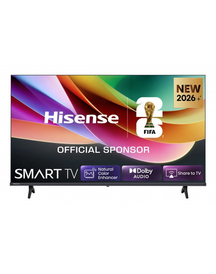 Telewizor QLED Hisense 40A4S 40 cali Full HD VIDAA Smart OS | FHD | Black Smart TV główny