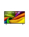 Telewizord LED LG 43Nu8E0B3LC 43 cale 4K UHD Smart TV | webOS | UHD | Black - nr 1