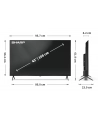 Telewizor QLED Sharp 43HP5265E 43 cale 4K UHD Smart TV | Google TV | HD | Black - nr 10