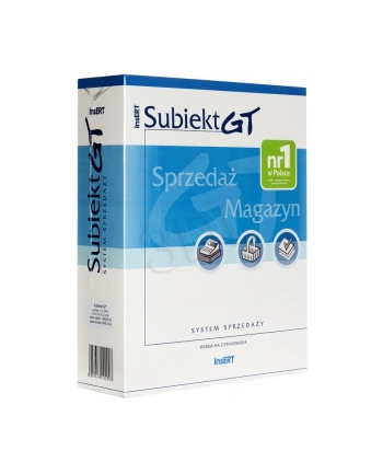 Program Insert Subiekt GT (system sprzedaży) - 3 stanowiska, wersja PEŁNA BOX nr 2