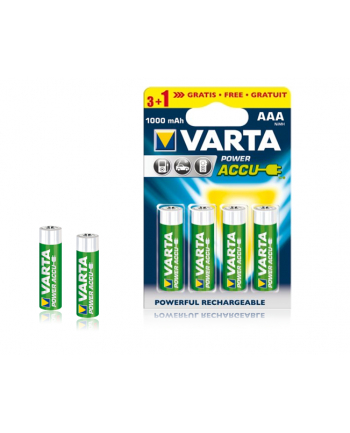 Akumulatorki VARTA Professional 1000mAh,AAA  HR03/AAA - 4szt