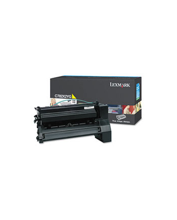 Toner Lexmark yellow | 15000str | C782