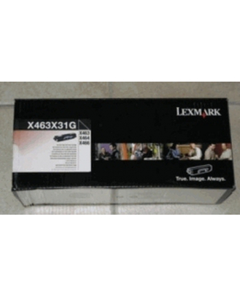 Toner Lexmark X463X31G black | korporacyjny | 15000 str | X463/ X464/ X466