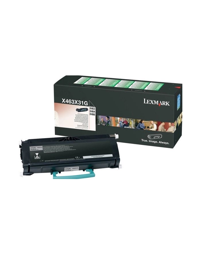 Toner Lexmark X463X31G black | korporacyjny | 15000 str | X463/ X464/ X466 główny