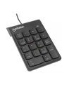 Manhattan Klawiatura numeryczna Ultra Slim USB czarna - nr 4