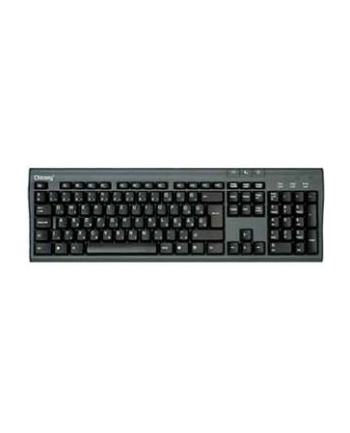 Klawiatura Chicony Standard KU-9810 Win, USB, smart size, kolor czarny