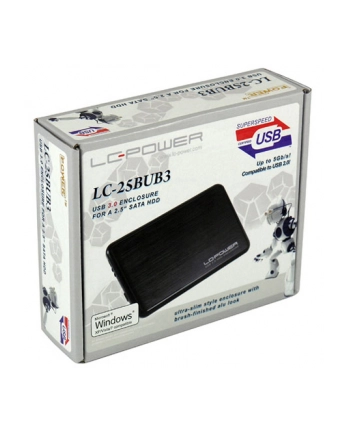 Kieszeń HDD 2,5'' LC-POWER LC-25BUB3  USB 3.0 / SATA nr 2