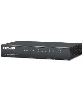 Intellinet switch 8x10/100 metal mikro