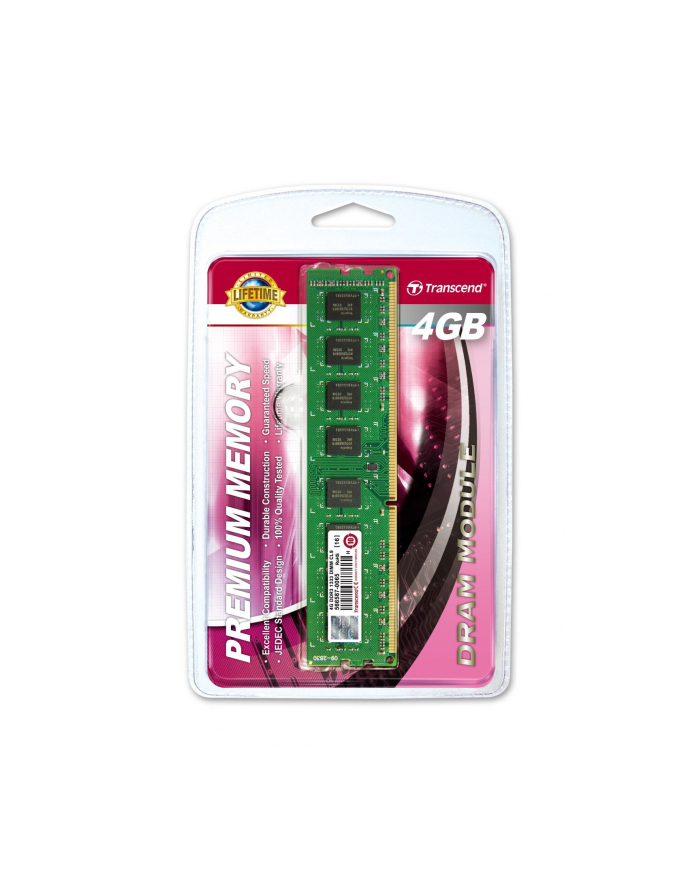 Transcend Jetram 4GB 1333MHz DDR3 CL9 DIMM główny