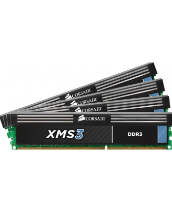 Corsair XMS3 4x4GB, 1333MHz DDR3, CL9, with Classic Heat Spreader,for Core i7 nr 1