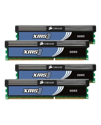 Corsair XMS3 4x4GB, 1333MHz DDR3, CL9, with Classic Heat Spreader,for Core i7 nr 2