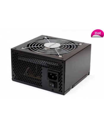 Zasilacz EVOLVE Pulse 400W ATX 2.2, cichy, 12cm fan, pas. PFC, 2xSATA, czarny, bulk (EP400PP12B) nr 1