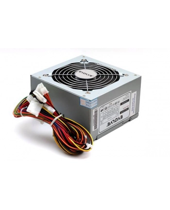 Zasilacz EVOLVE Pulse 350W, ATX 2.2, cichy, 12cm fan, pas. PFC, 2xSATA (EP350PP12B)