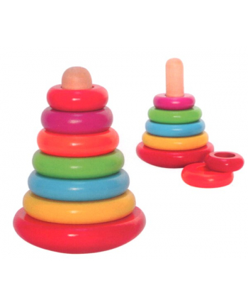 WOODYLAND Kolorowa Piramida nr 1