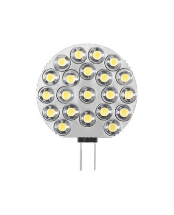 Whitenergy żarówka LED | G4 | 21 LED | 1W | 12V | zimna biała nr 1