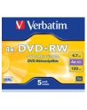 DVD+RW Verbatim [ jewel case 5 | 4.7GB | 4x ] - nr 3