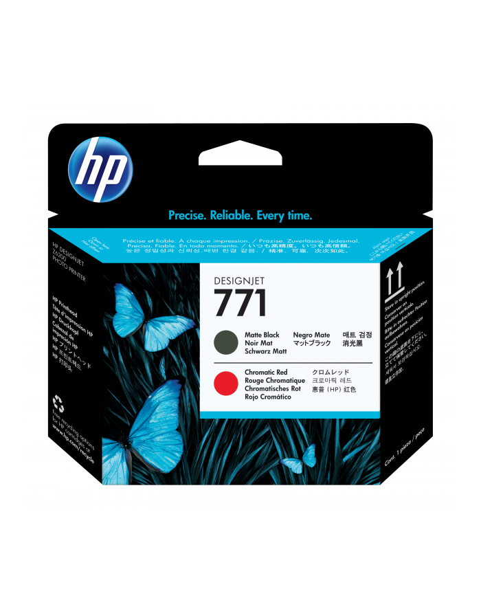 Głowica drukująca HP Designjet 771 black/red | HP Designjet Z6200 główny