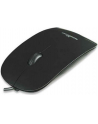 Manhattan Myszka optyczna Mini Superslim USB 1000dpi czarna - nr 51
