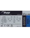 Zasilacz ATX 600W Akyga Basic AK-B1-600 PPFC P4 FAN 12cm 3xSATA PCI-Ex - nr 6