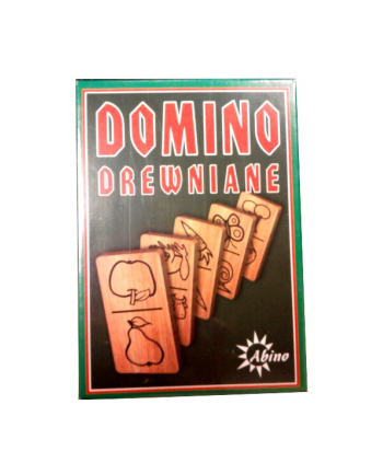 ABINO GRA DOMINO DREWNIANE