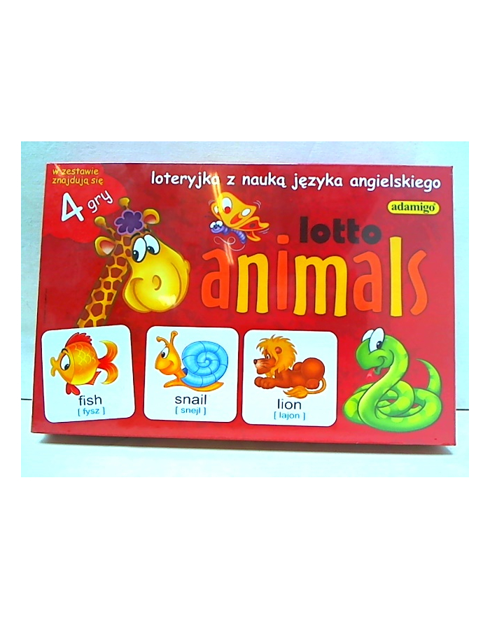 ADAMIGO GRA LOTTO ANIMALS główny