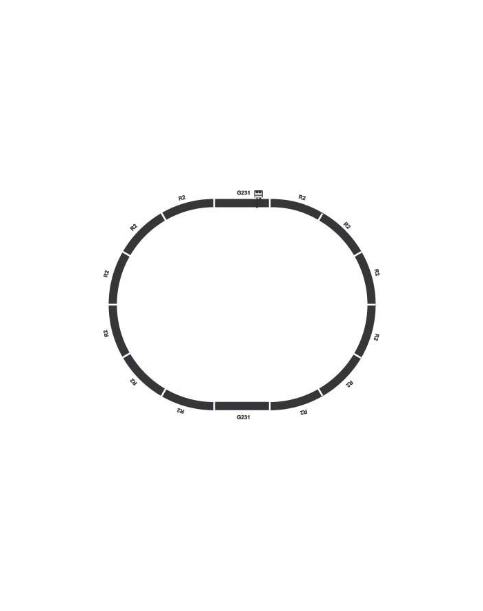 PIKO Zestaw torów ''A'' główny