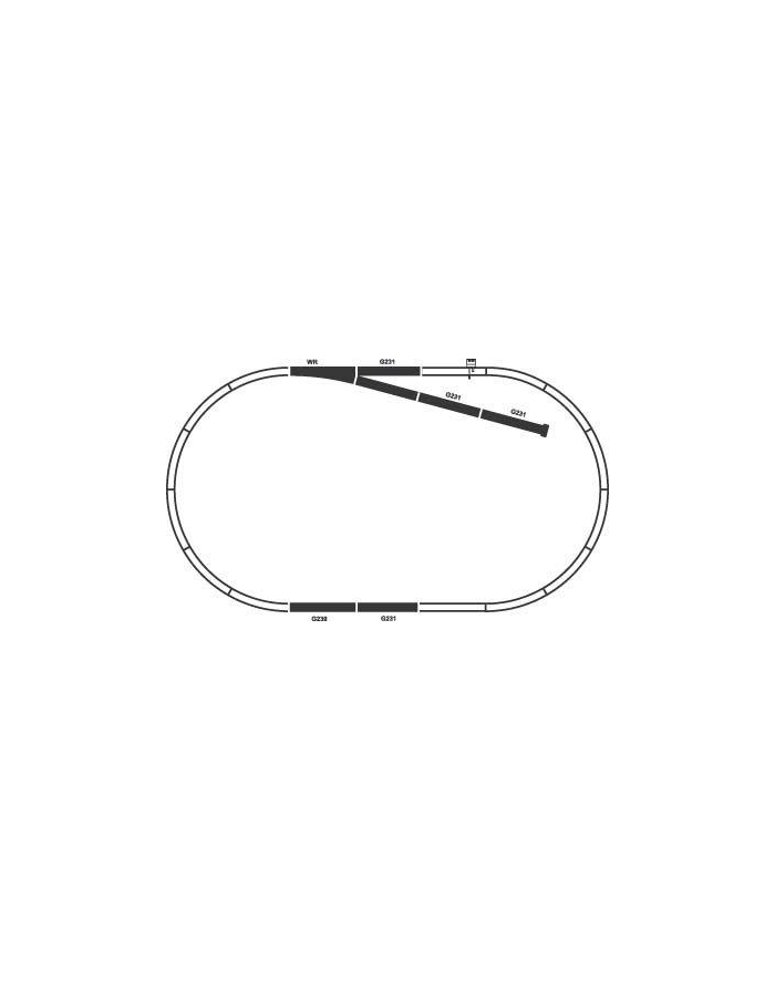 PIKO Zestaw torów ''B'' główny